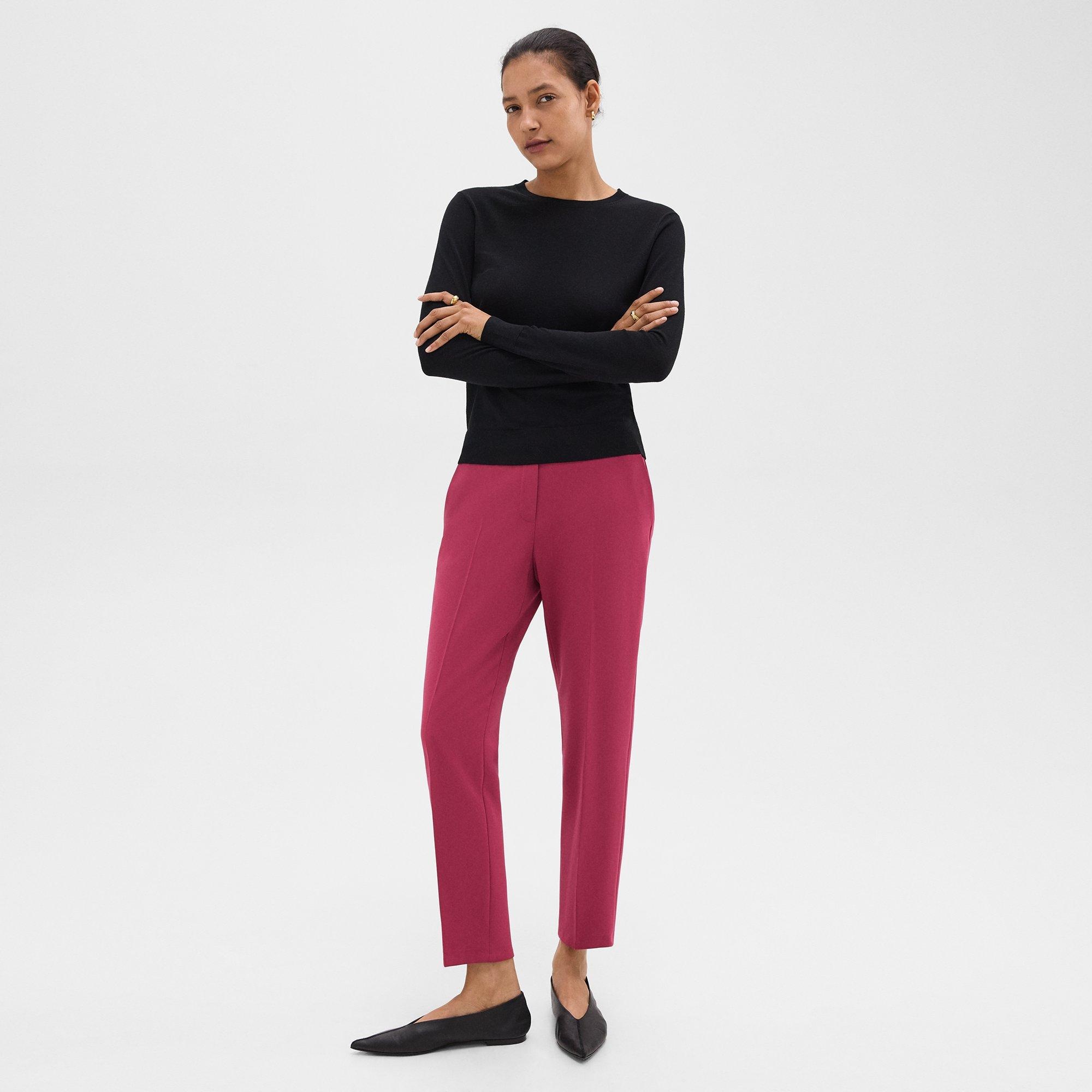 Treeca Pull-On Pant in Admiral Crepe - 3