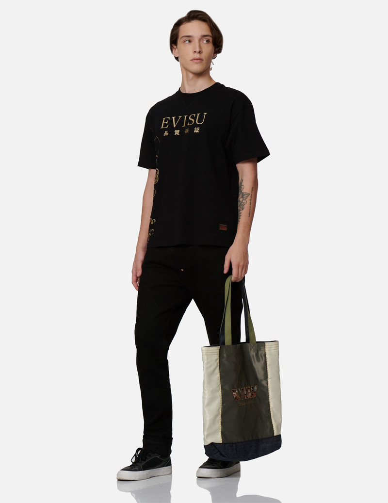 TATTOO KOI EMBROIDERY TOTE BAG 6