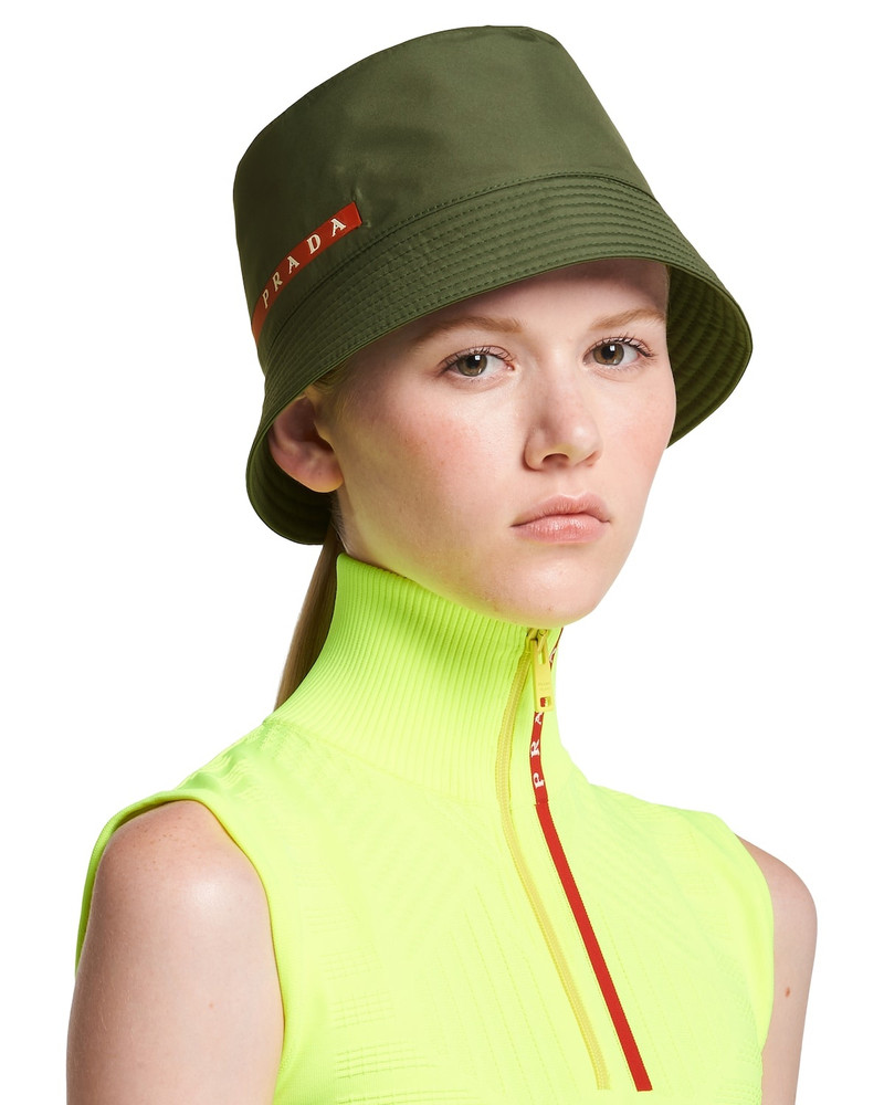 Prada Technical Fabric bucket hat outlook