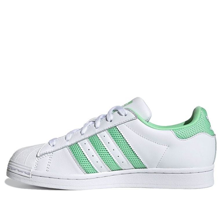 (WMNS) adidas Superstar 'White Glory Mint' H03894 - 1