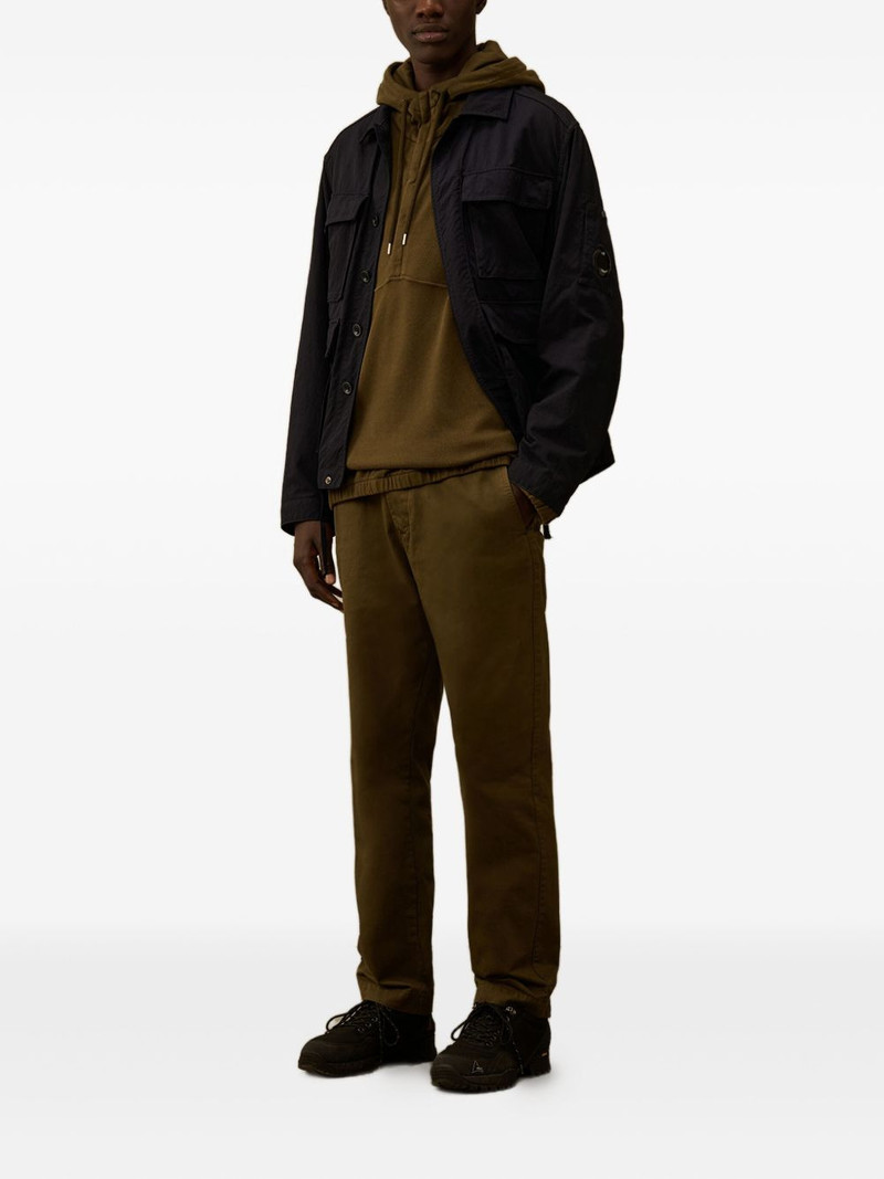 C.P. Company hooded embroidered hoodie outlook