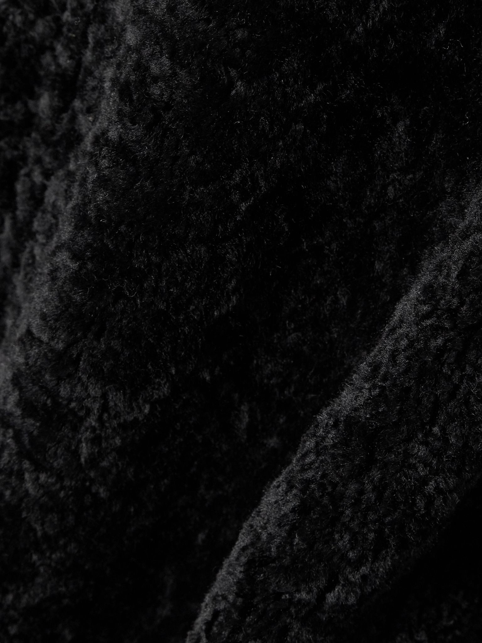 Shearling jacket Black - 4
