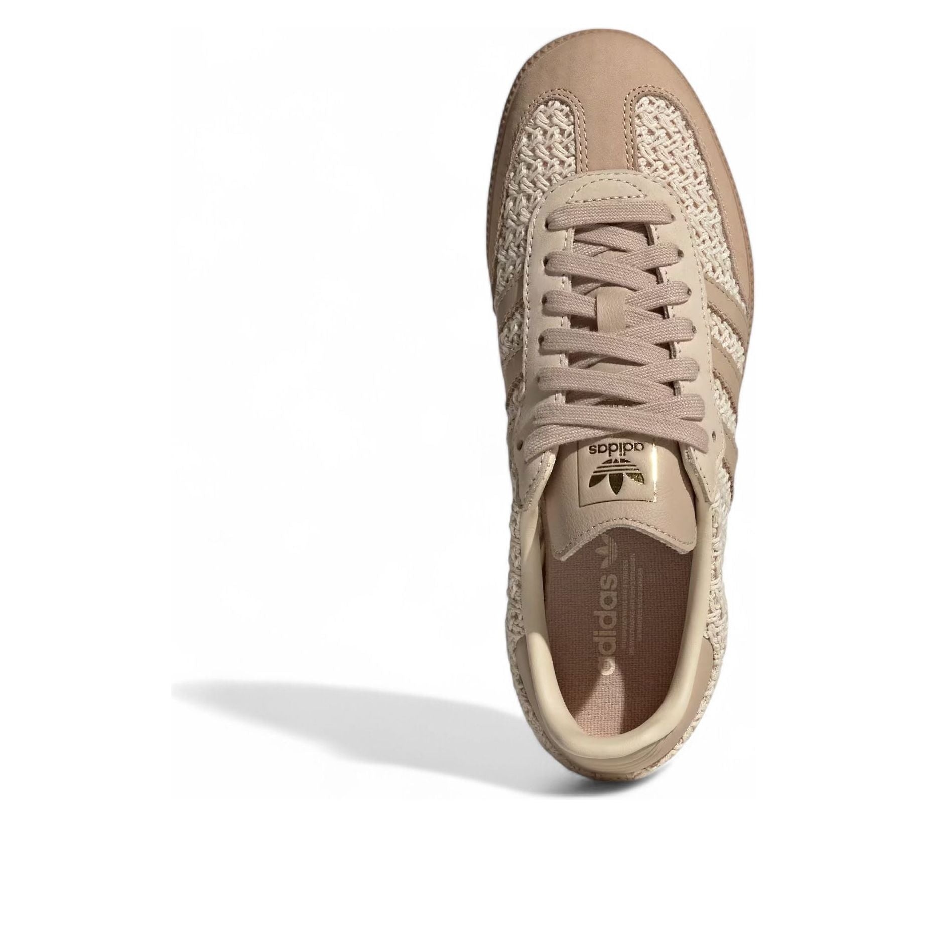(WMNS) adidas Samba OG 'Crochet Pack Sand Strata' JR9446 - 5