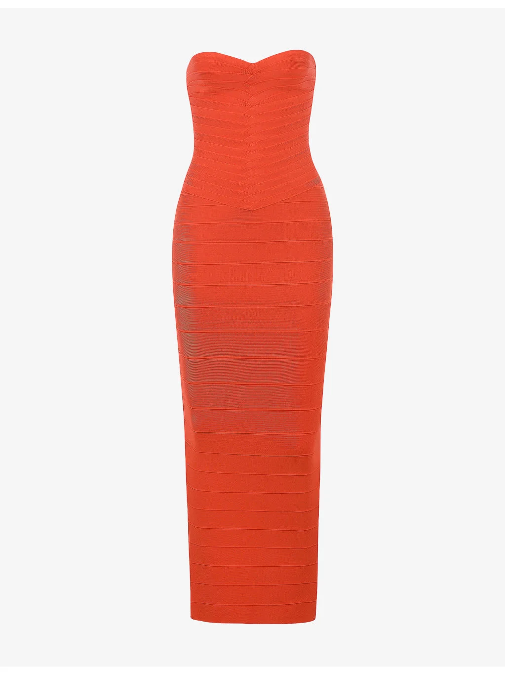 The Sweetheart Strapless Stretch-Woven Maxi Dress - 1