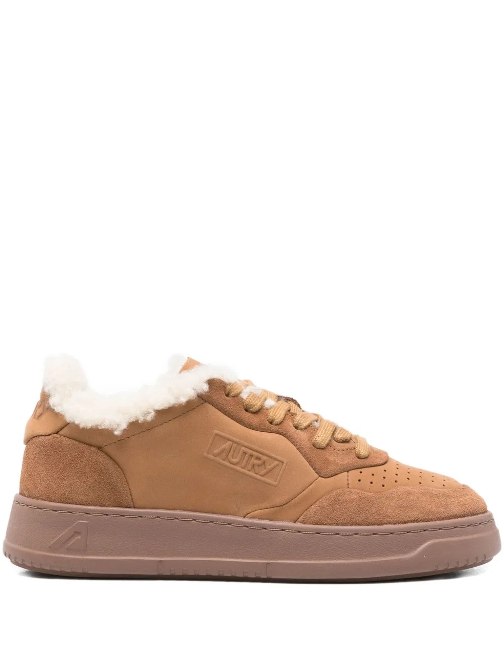 Medialist shearling sneakers - 1