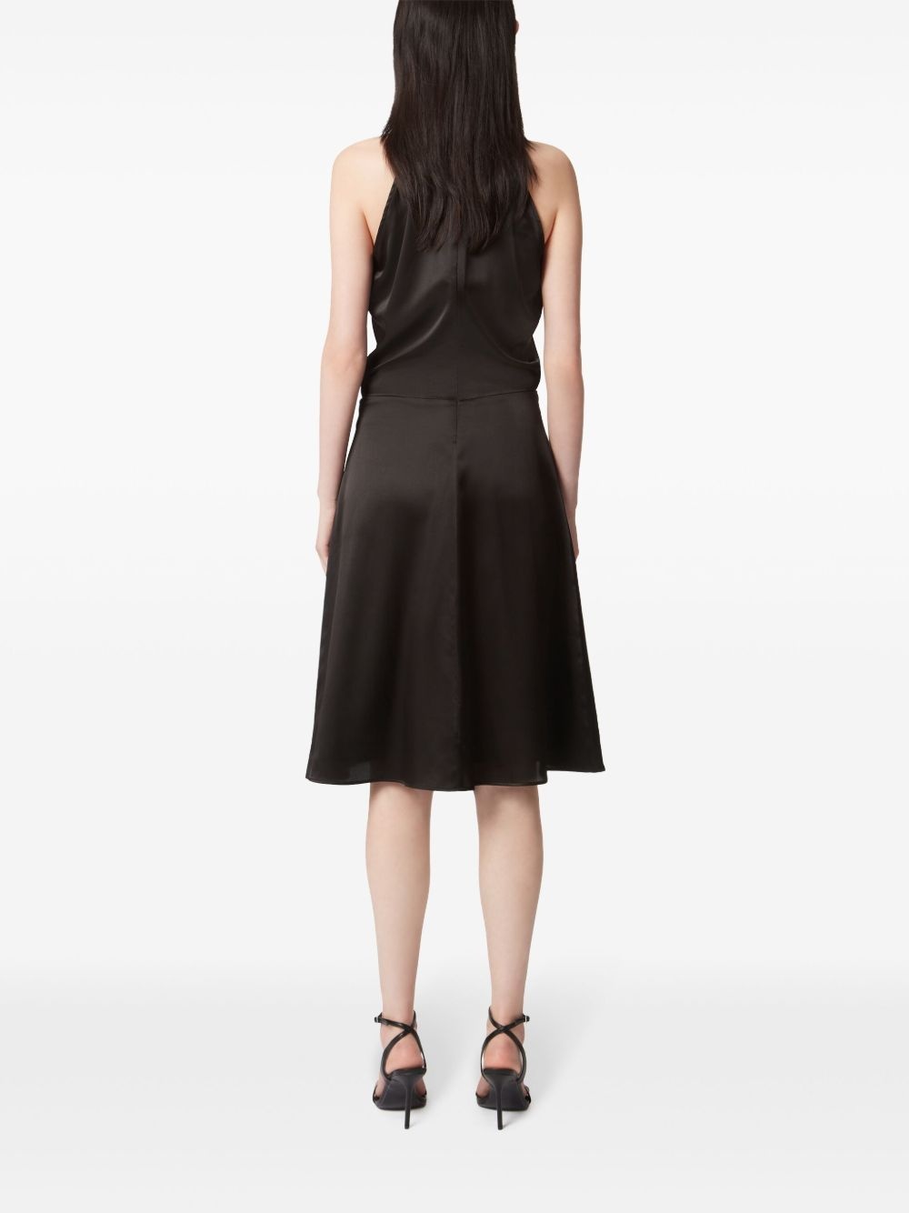 ruched-detailing dress - 4
