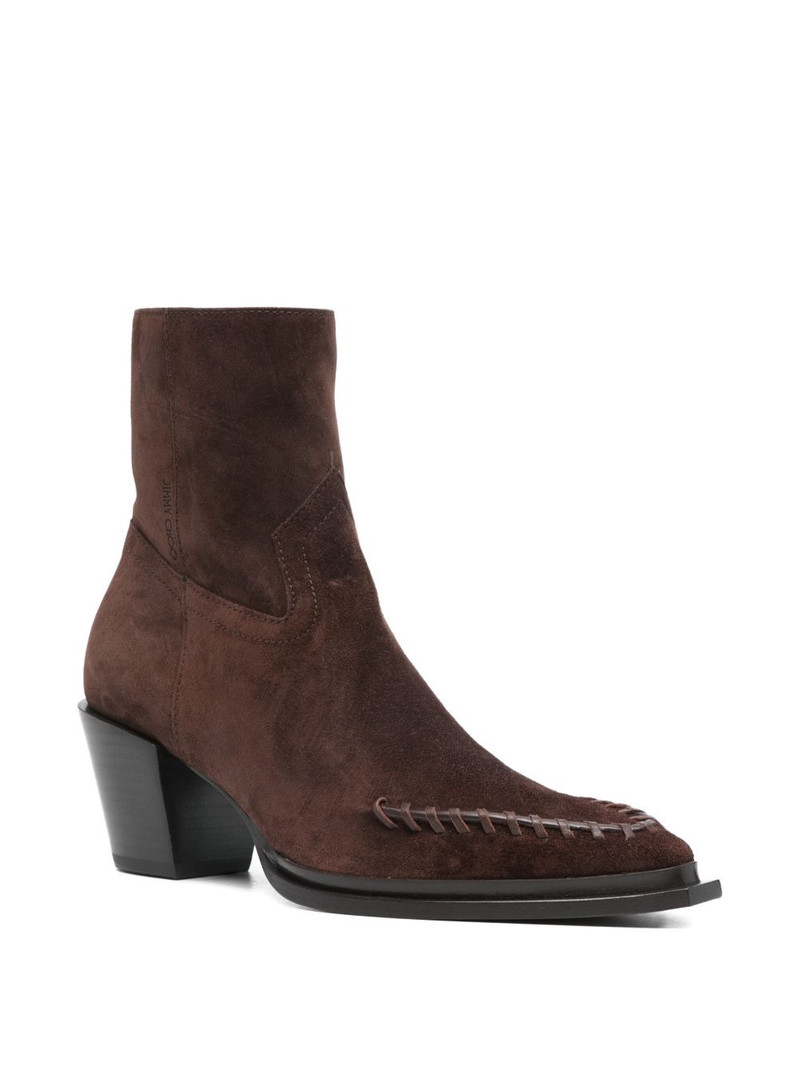 JIMMY CHOO 60mm Cece pointed-toe boots outlook