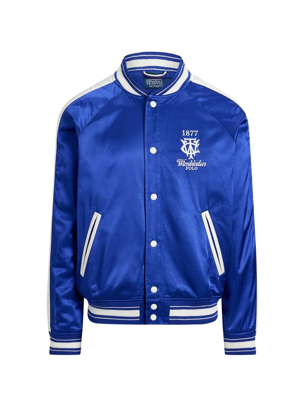 Wimbledon embroidered satin jacket - 1