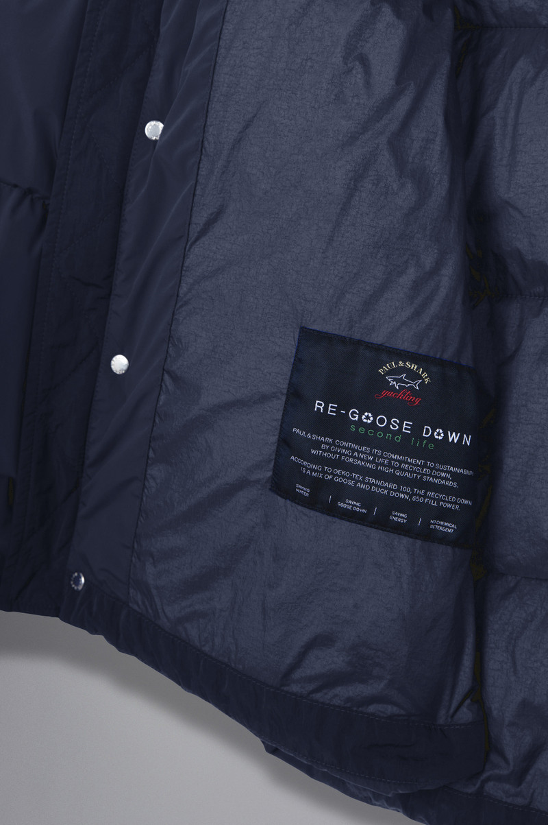 GARMENT DYED ECONYL® NYLON DOWN JACKET 5