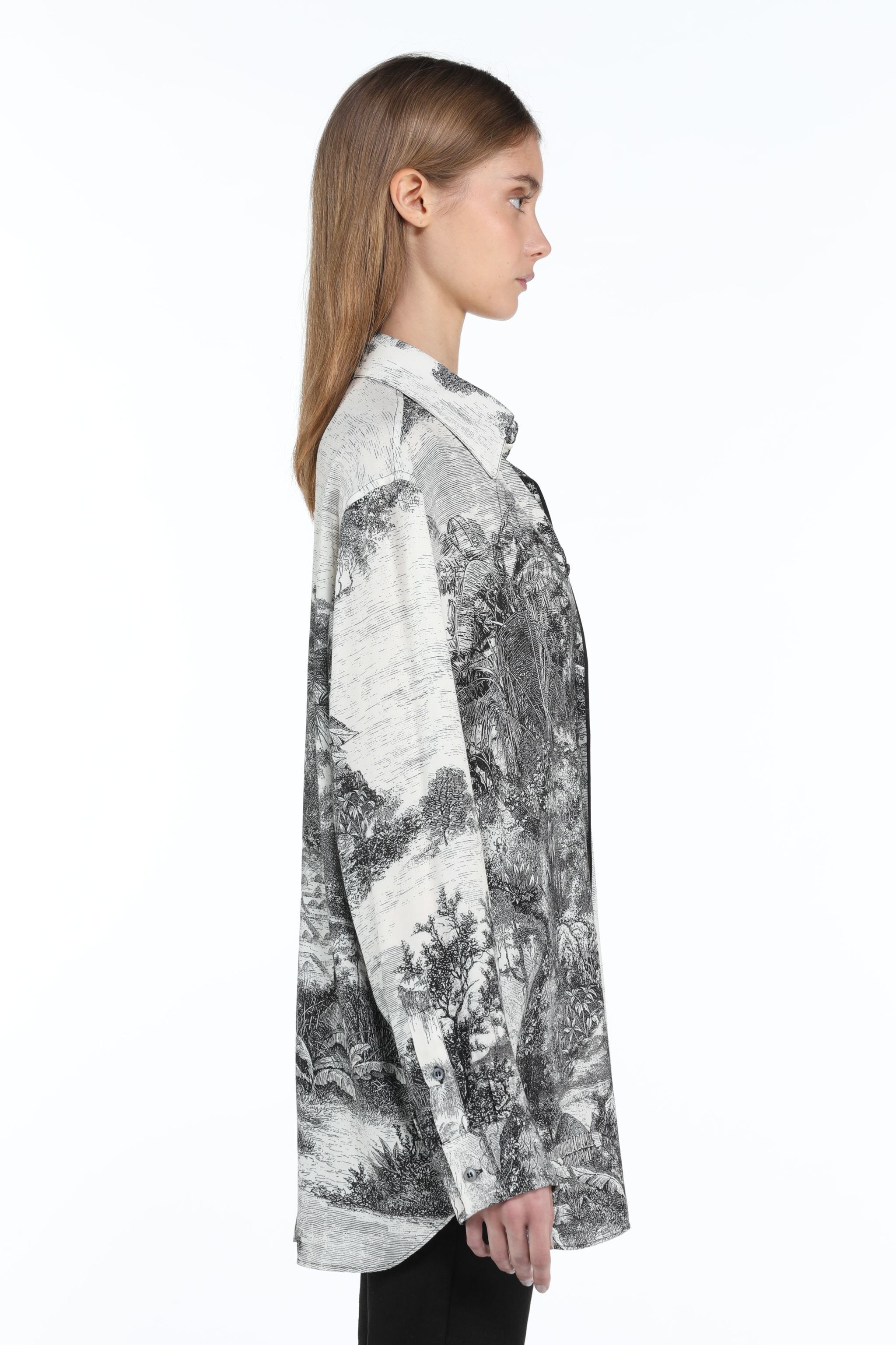 LANDSCAPE-PRINT SHIRT - 3