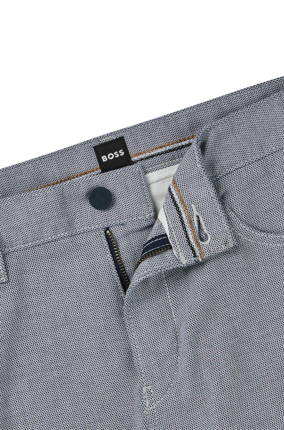 SLIM-FIT JEANS IN TWO-TONE STRETCH DENIM - 6