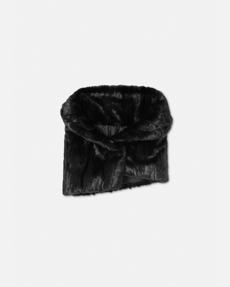 Faux-Fur Cape Stole 1