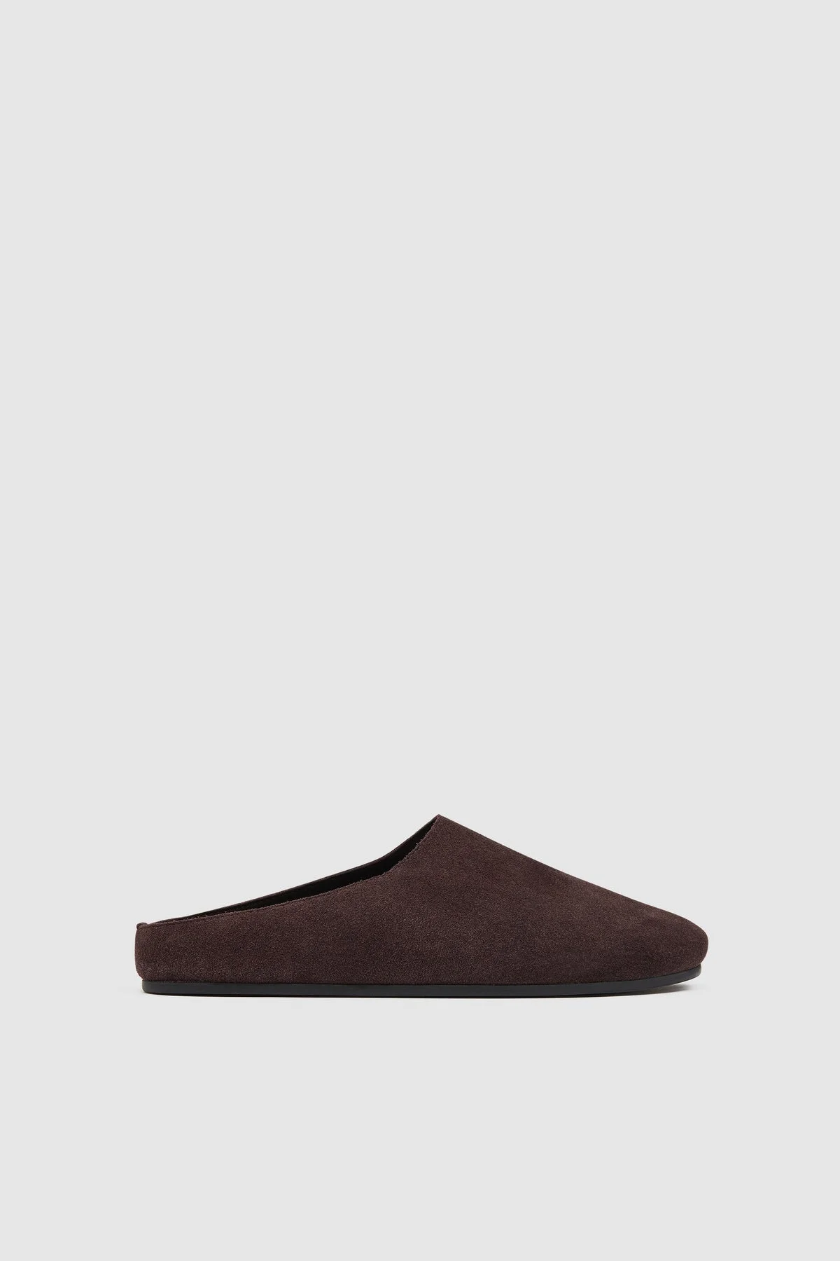 Suede Mule - Coffee - 1