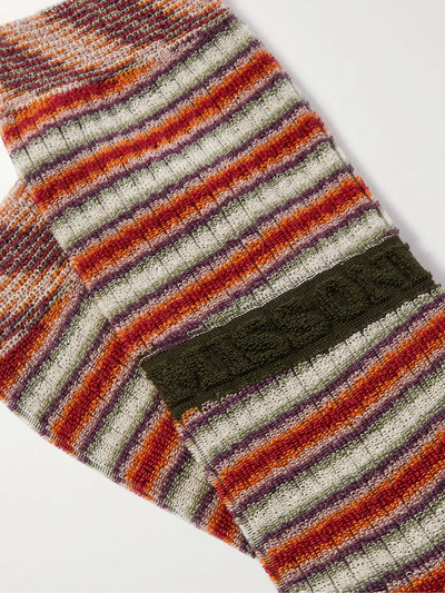 Missoni Striped Cotton-Blend Socks outlook