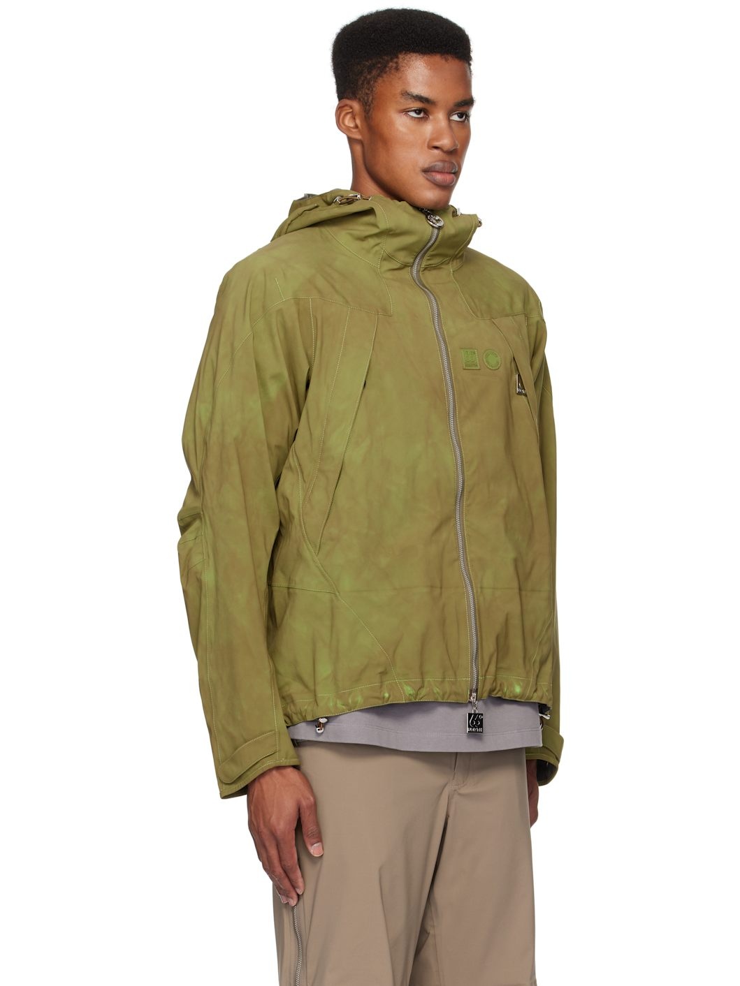 Green & Brown 66°North Edition Dyed Jacket - 2