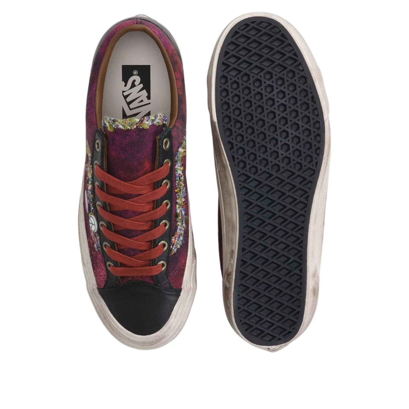 Vans Old Skool 36 LX Souvenir 'Burgundy' VN000D9RBRG - 3