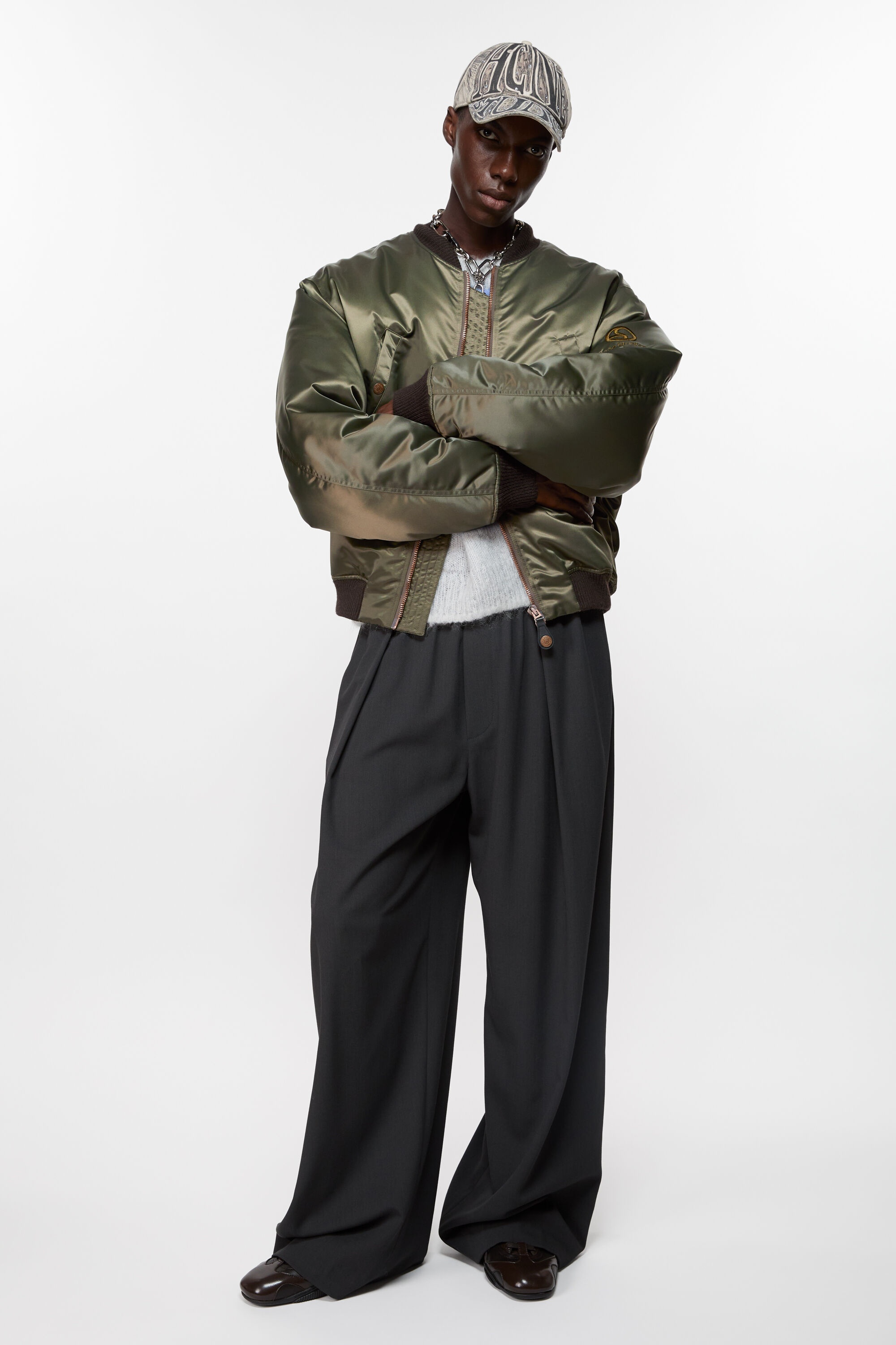 Bomber jacket logogram - Military green - 5