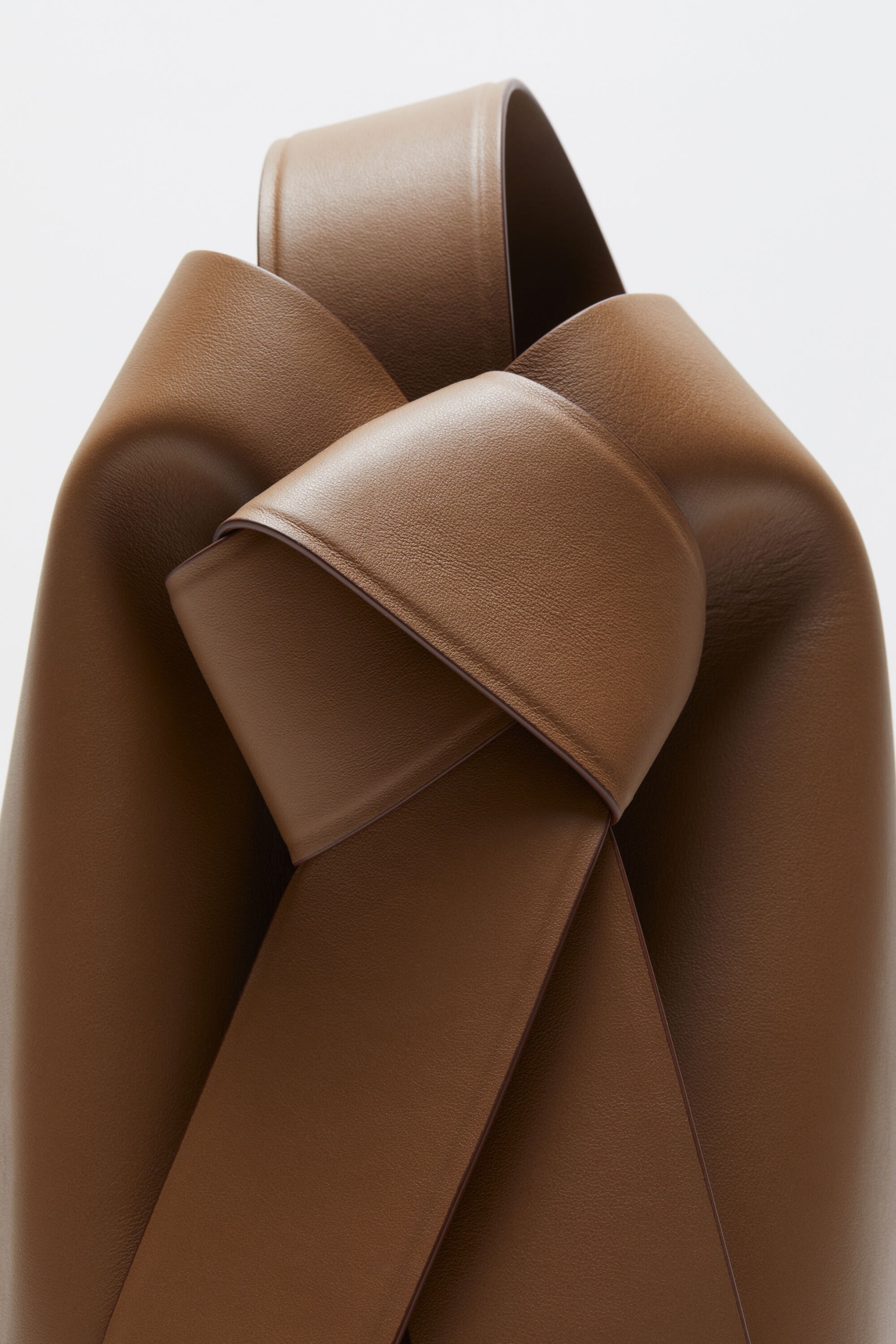 Musubi midi shoulder bag - Camel brown - 5