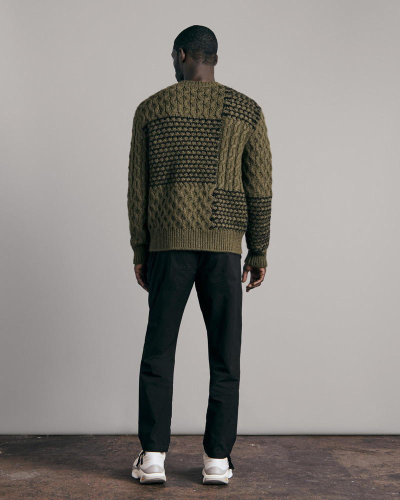 Buffalo Check Wool Crew
Classic Fit Sweater 5