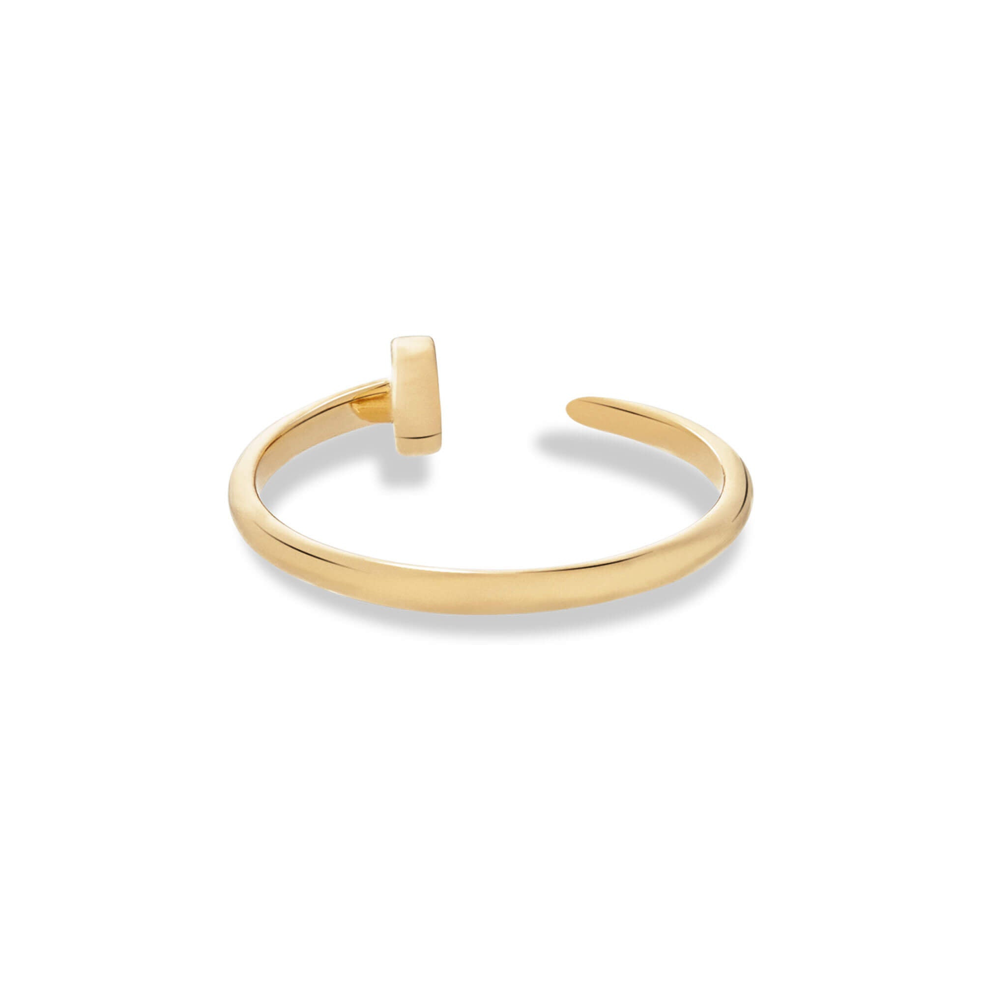 Golden Nail Ring - 4