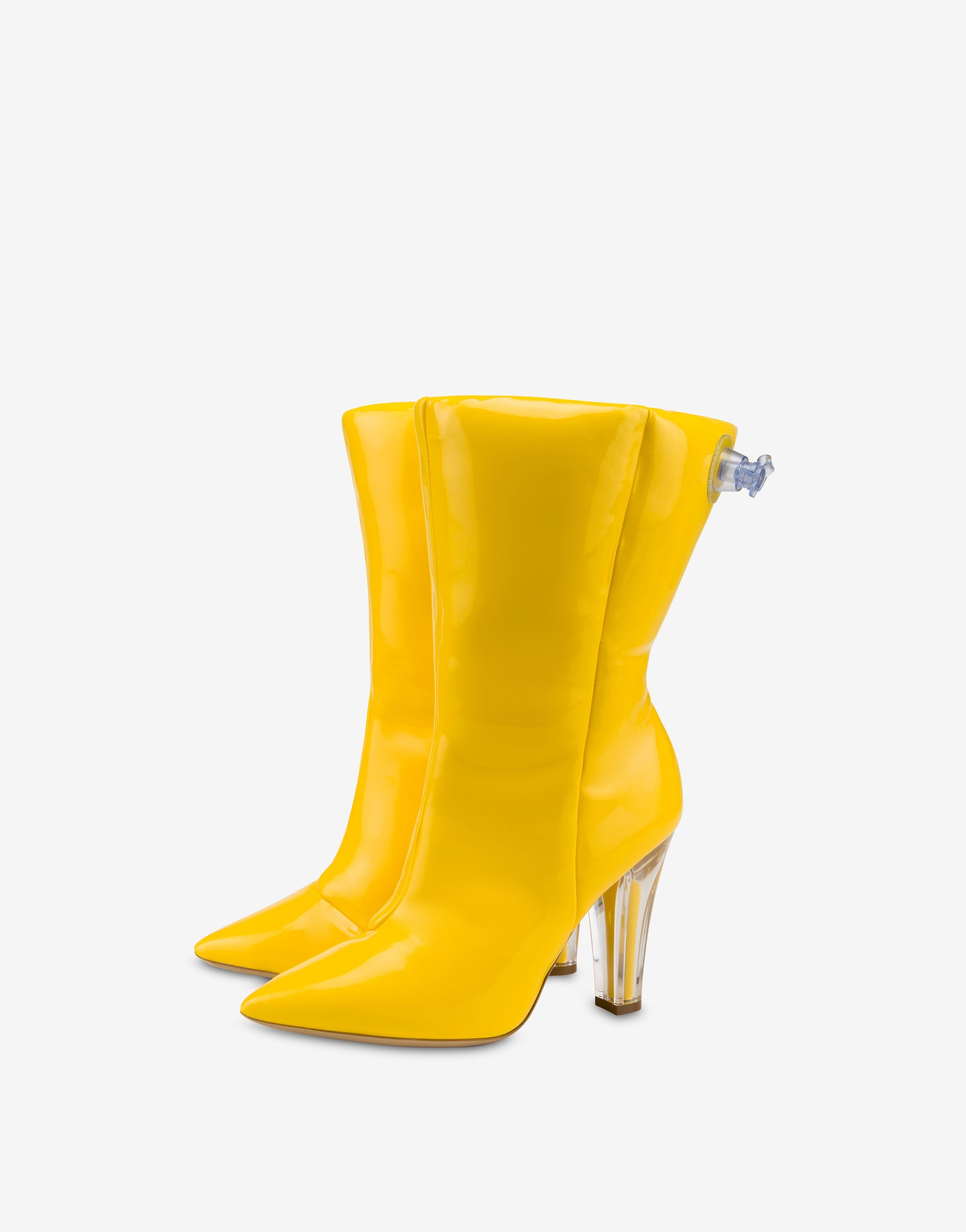 INFLATABLE EFFECT ANKLE BOOTS - 1