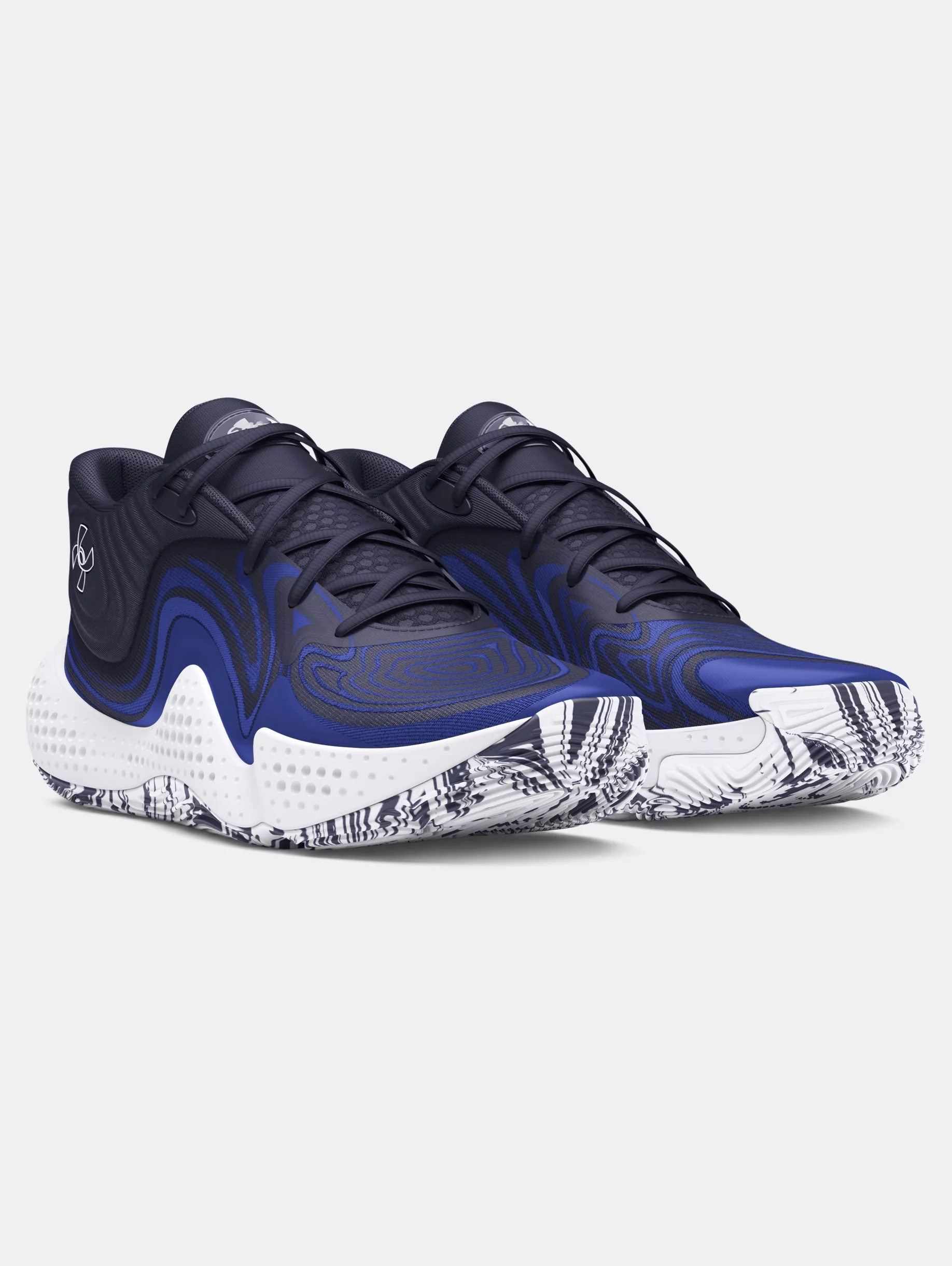 Unisex UA Spawn 6 Mid Basketball Shoes - 5