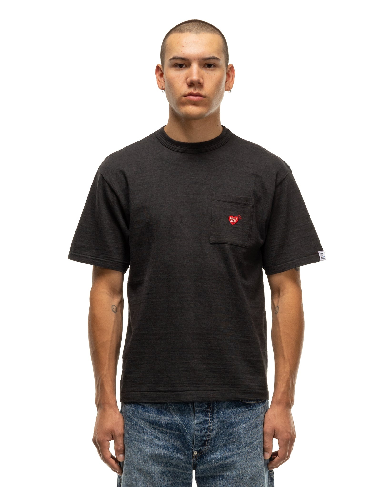 Human Made Pocket T-Shirt #2 Black | REVERSIBLE