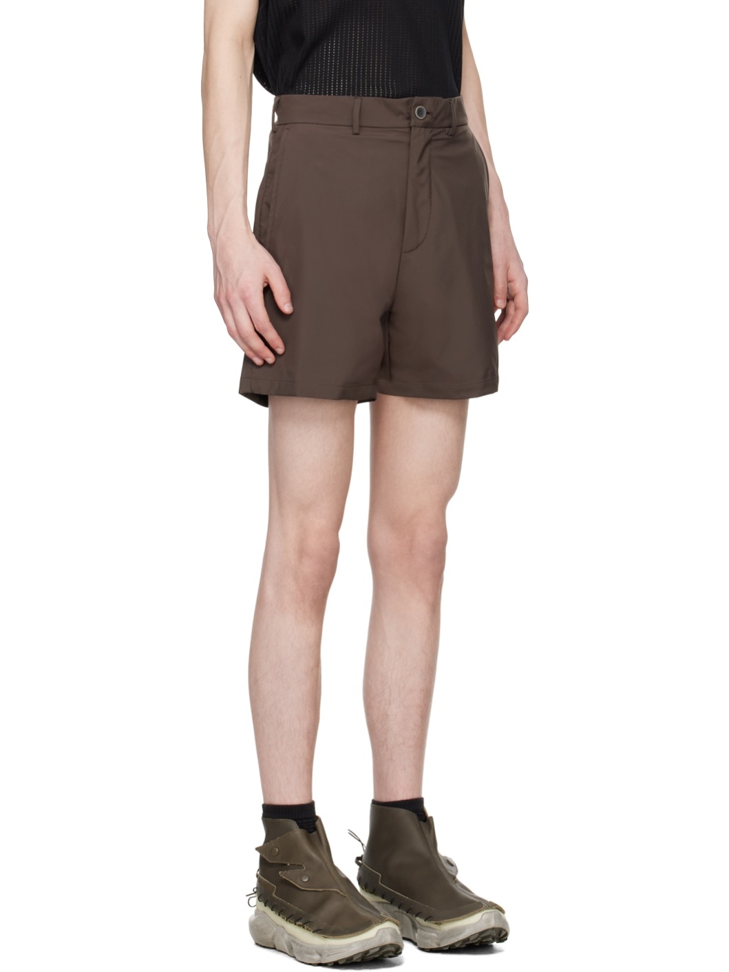 Brown Stufur Shorts - 2
