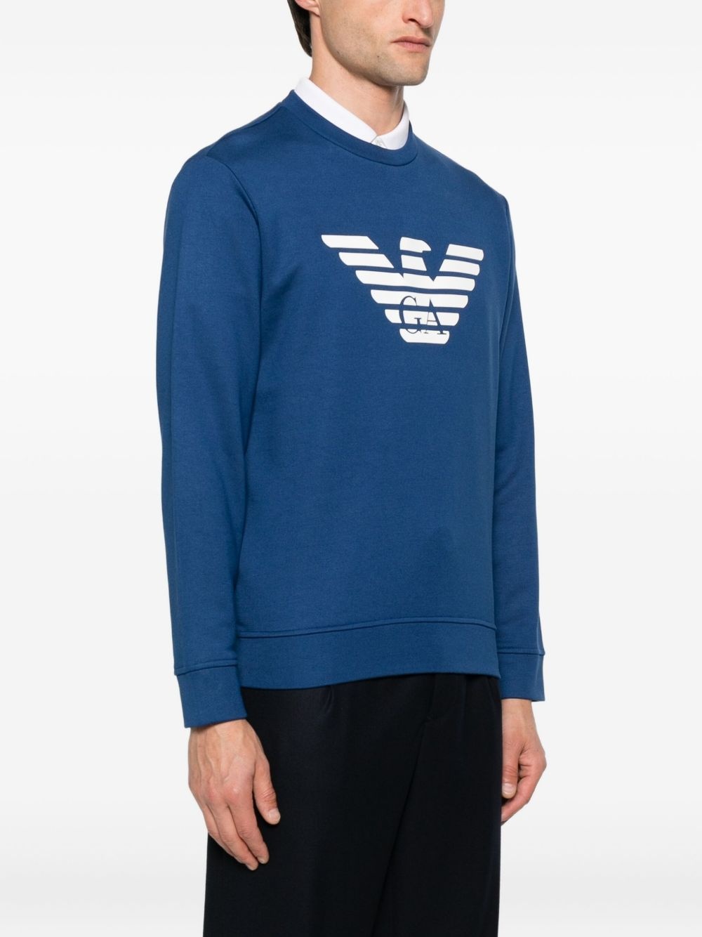 eagle-logo sweatshirt - 3