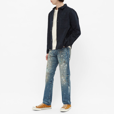 RRL by Ralph Lauren RRL Slim Fit Paint Splatter Jean outlook