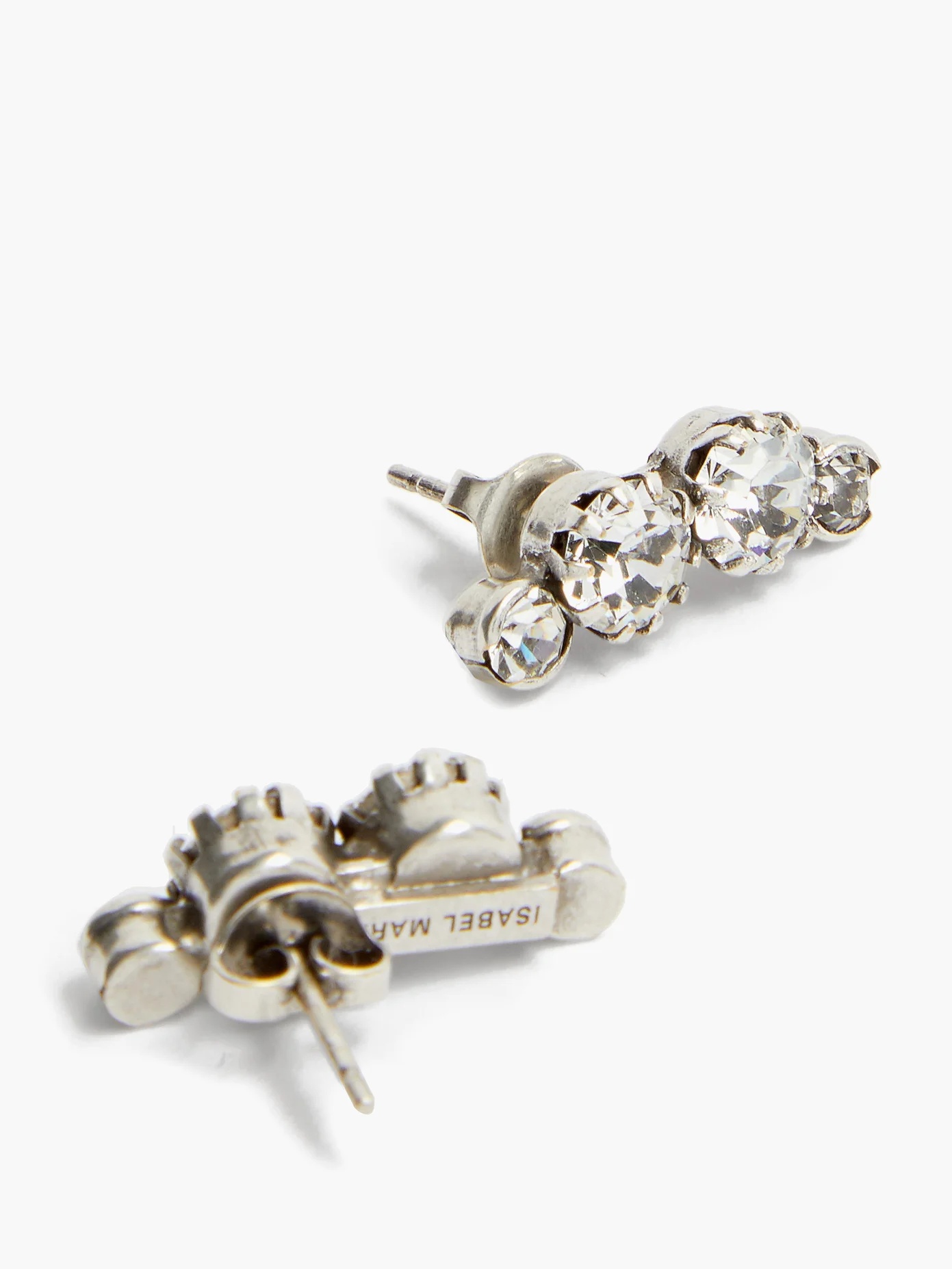 Crystal stud earrings - 4