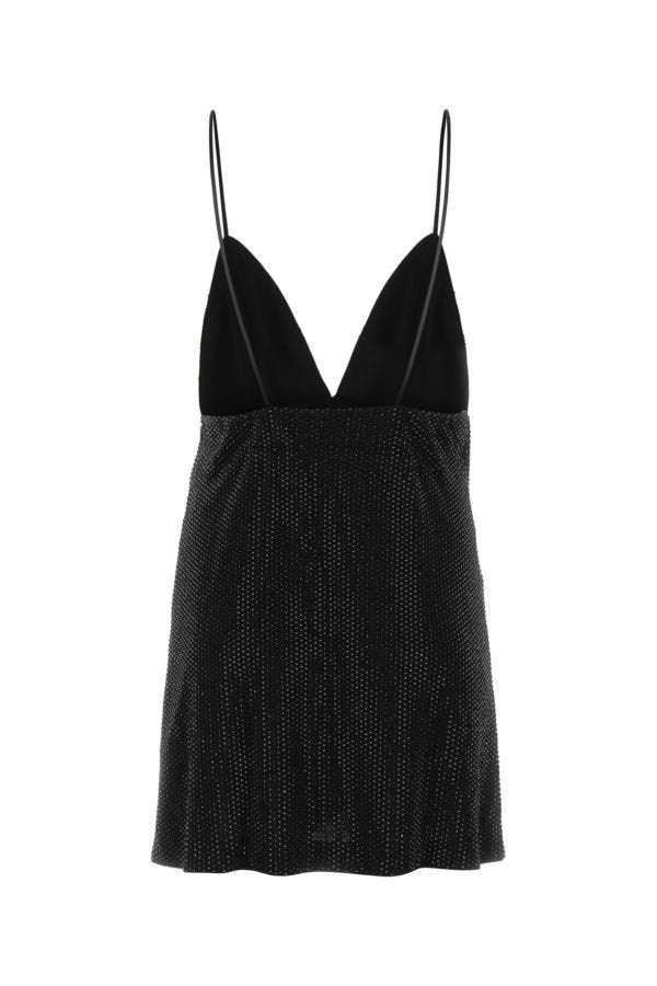 Dsquared Woman Black Viscose Mini Dress - 2