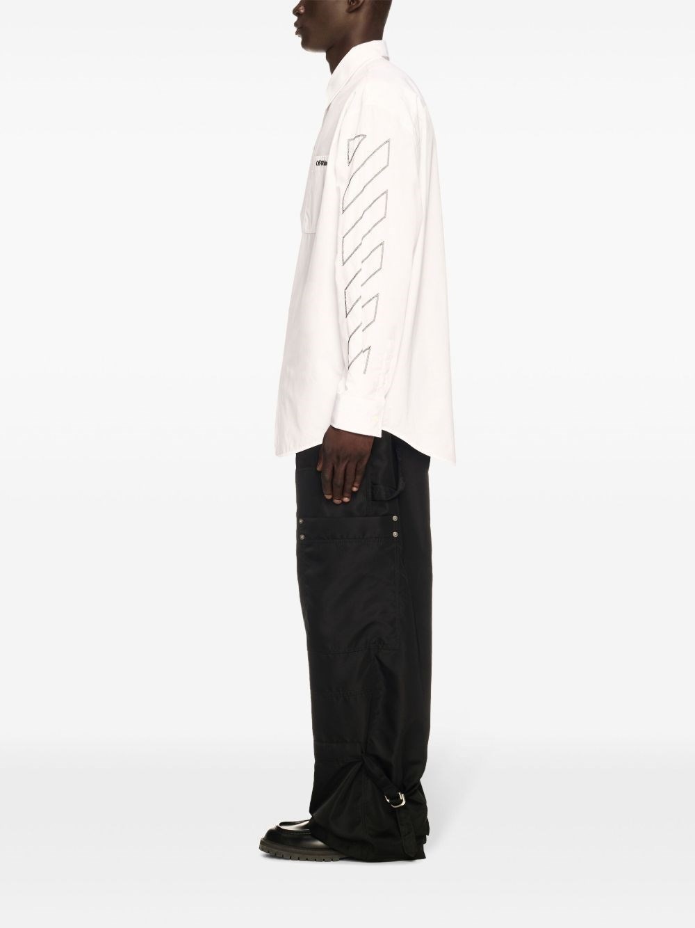 Diag Outl overshirt - 3