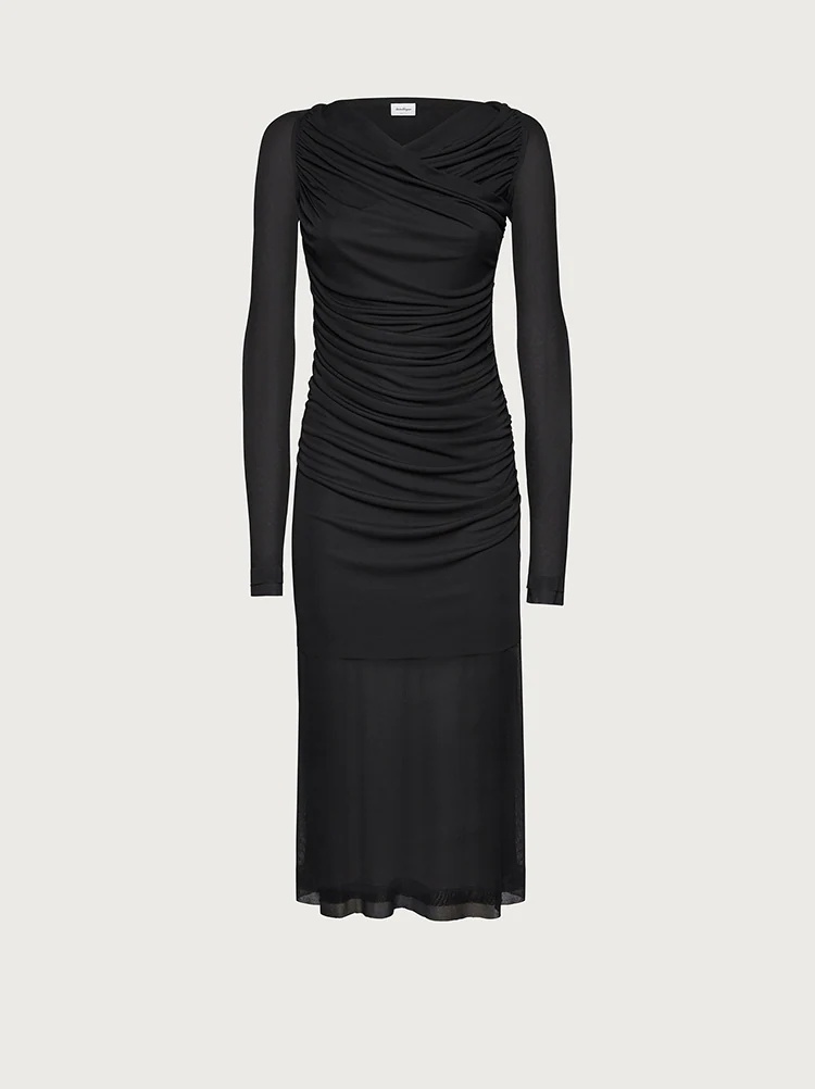 VISCOSE DRESS - 3