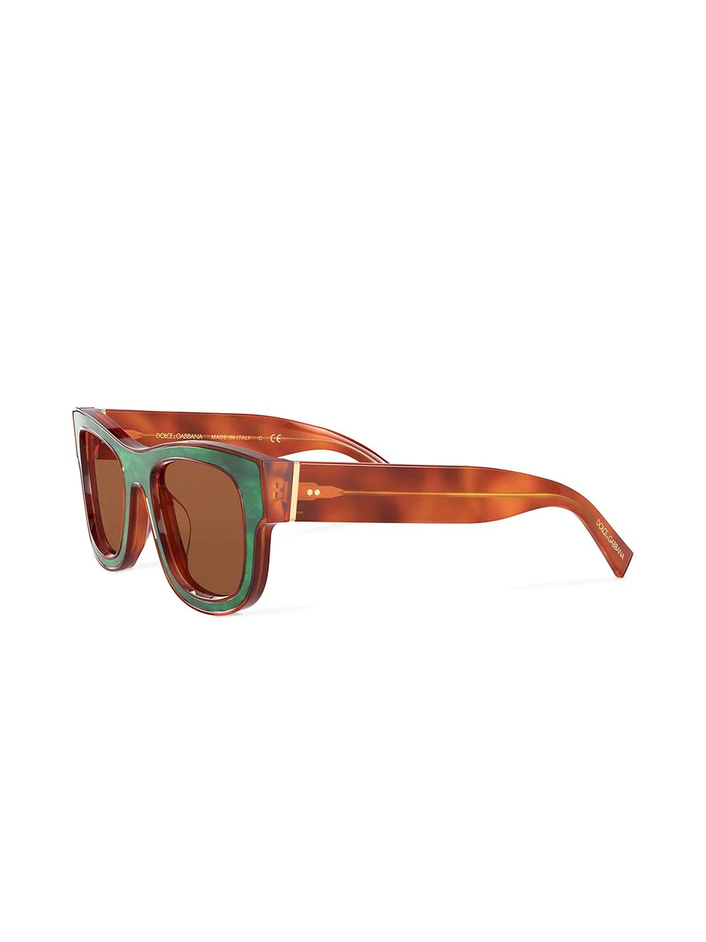 Domenico rectangular-frame sunglasses - 2