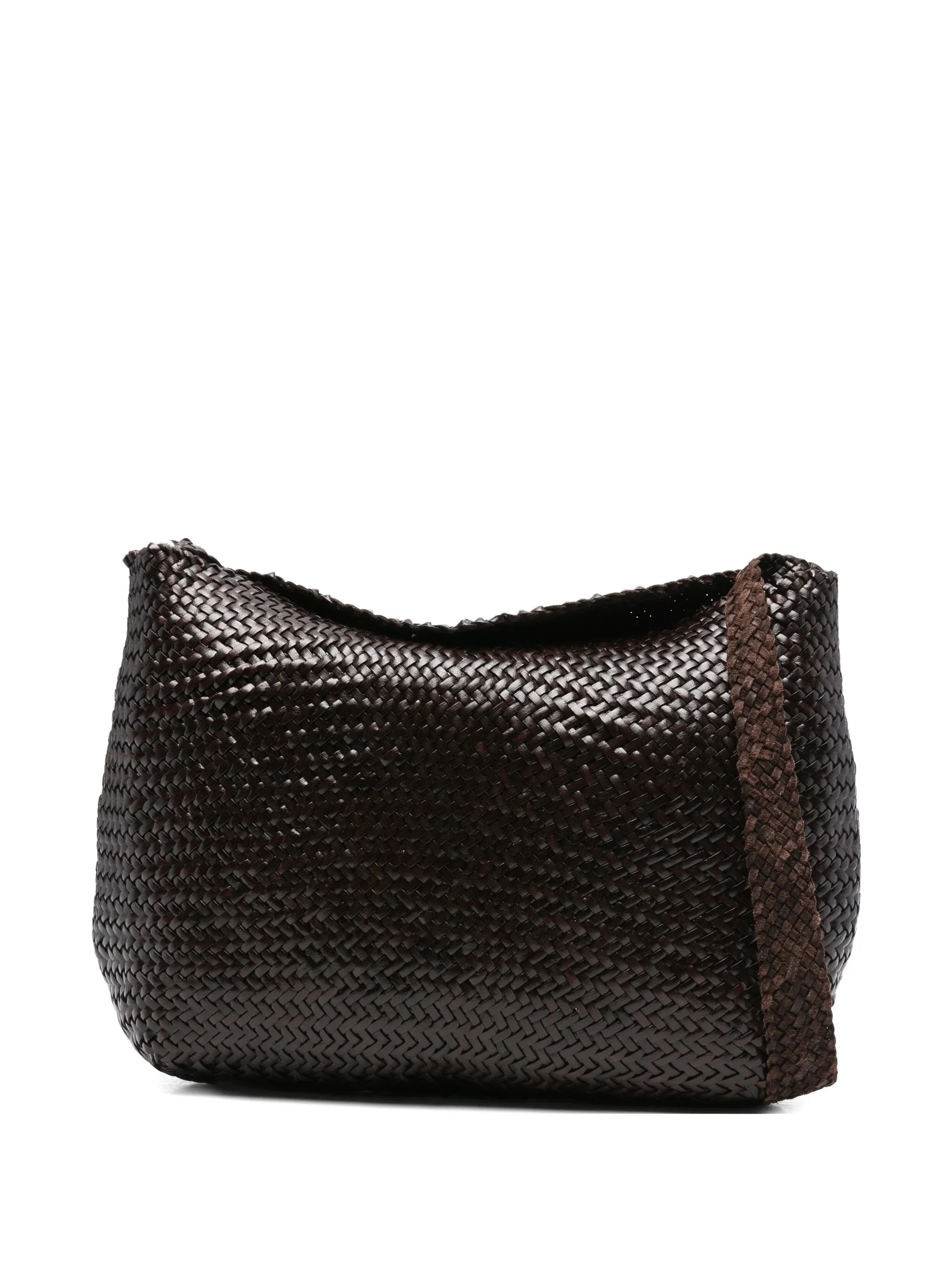 Dragon Diffusion Santa Marta Woven-leather Shoulder Bag - 1