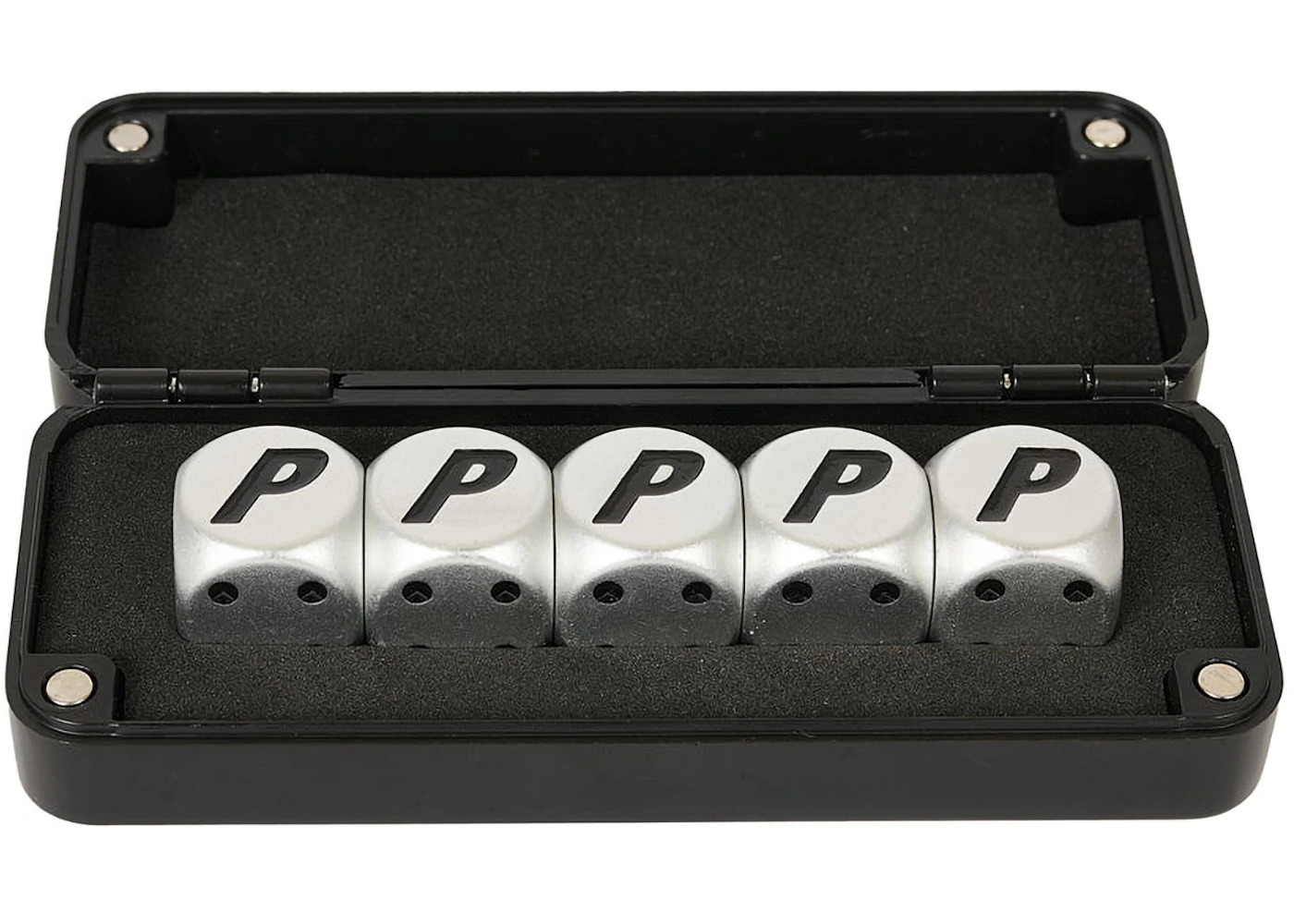 Palace Metal Dice Silver - 2