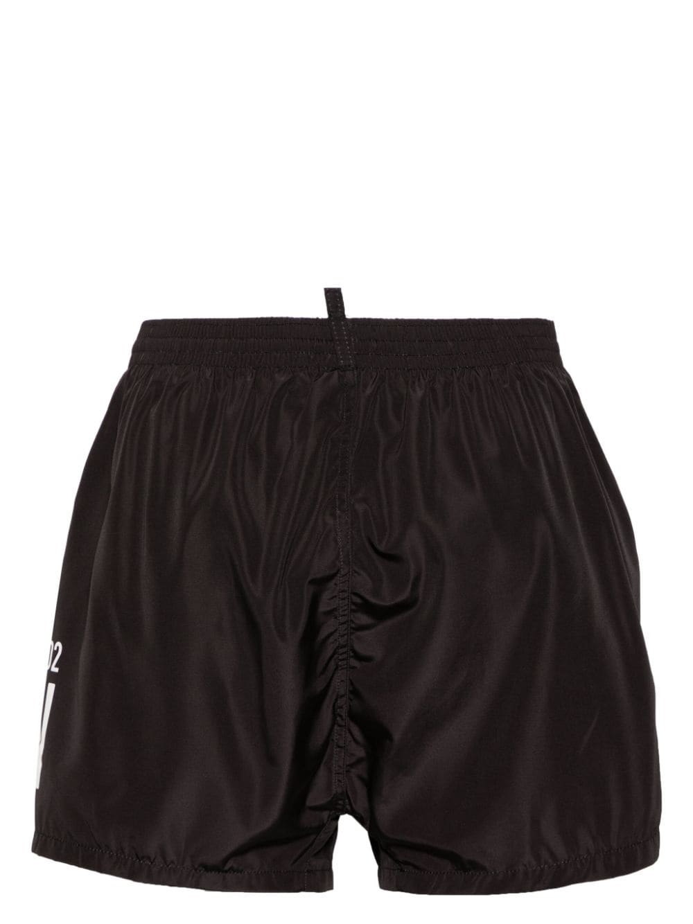 Icon-print drawstring swim shorts - 2