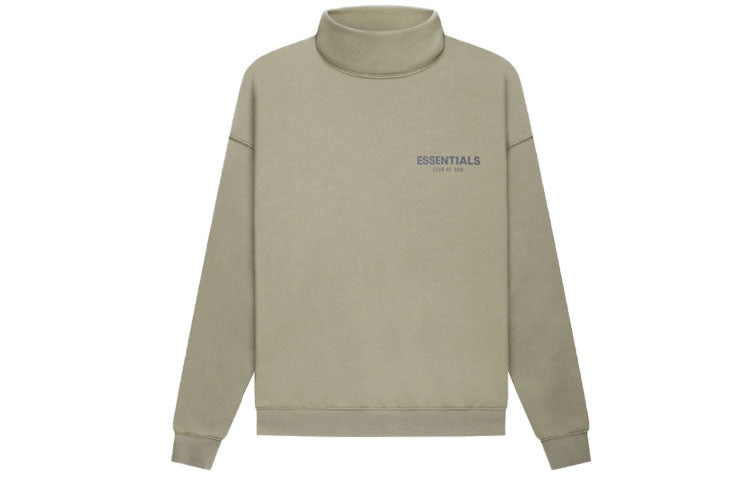 Fear of God Essentials FW21 Pullover Mock Neck Sweatshirt 'Pistachio' FOG-FW21-010 - 2