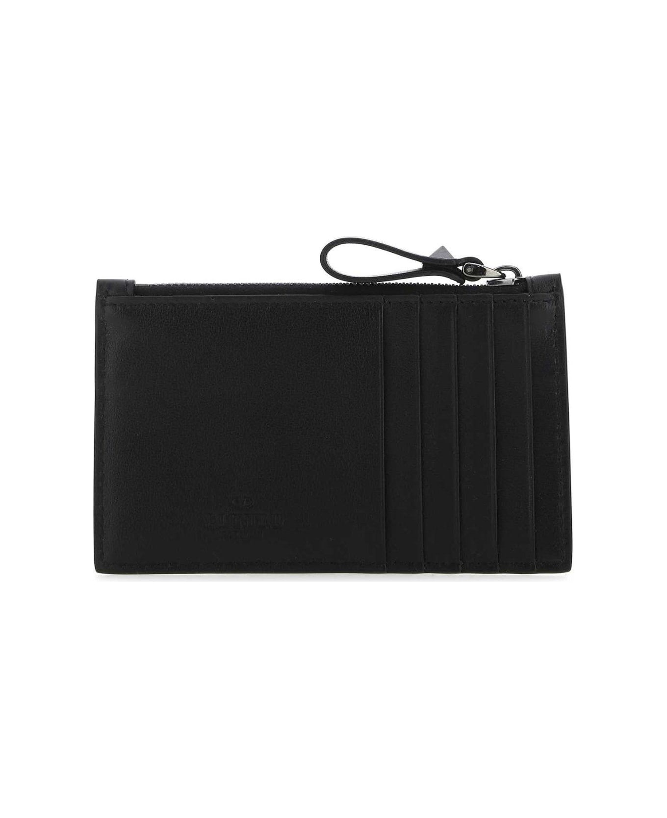 Garavani Rockstud Zip-up Card Holder - 2