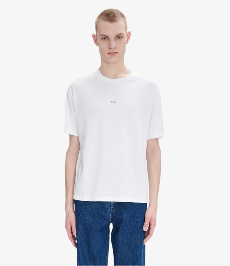A.P.C. BOXY MICRO LOGO T-SHIRT outlook