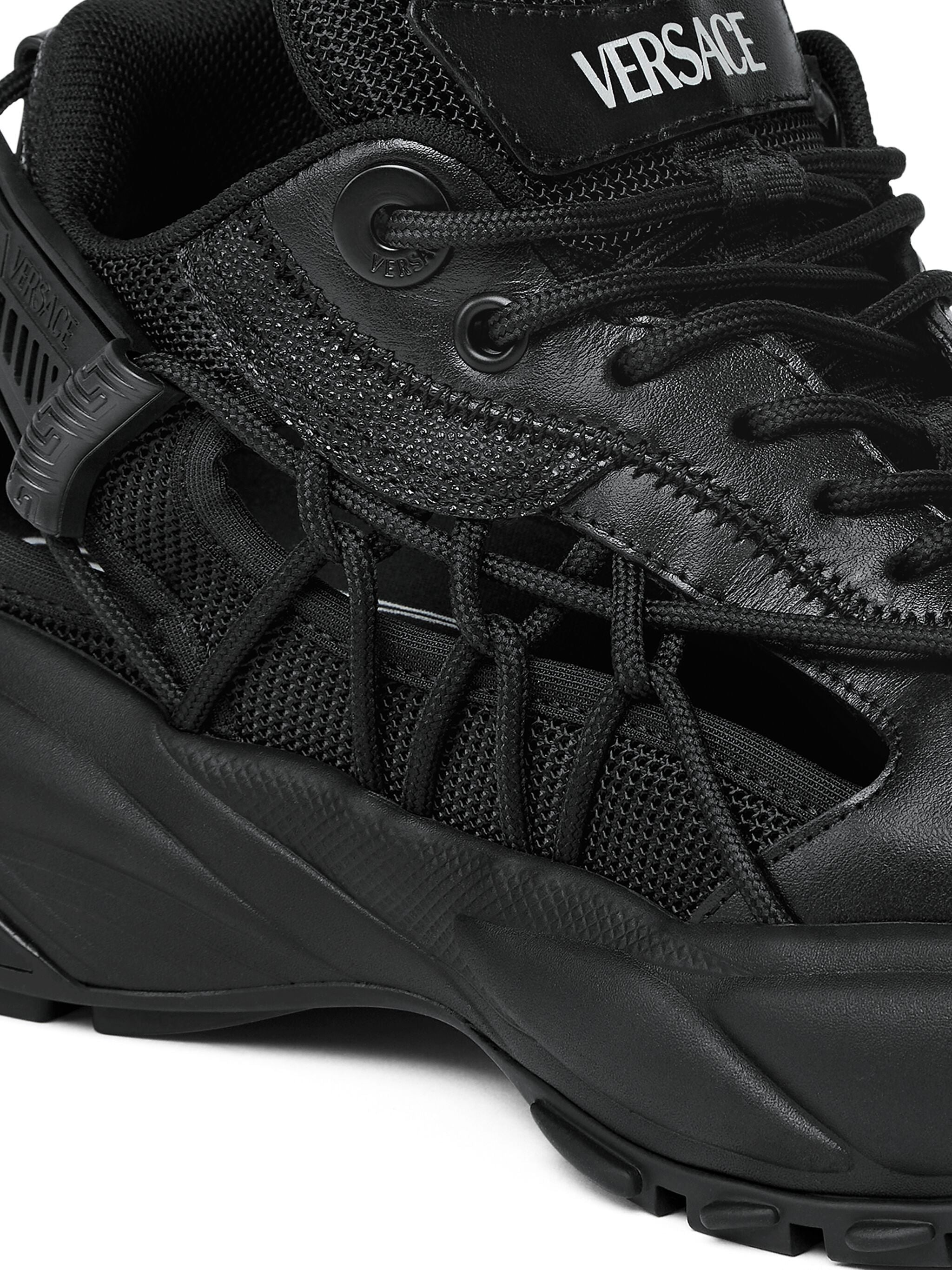VERSACE - Women Calf Leather Low Top - 4