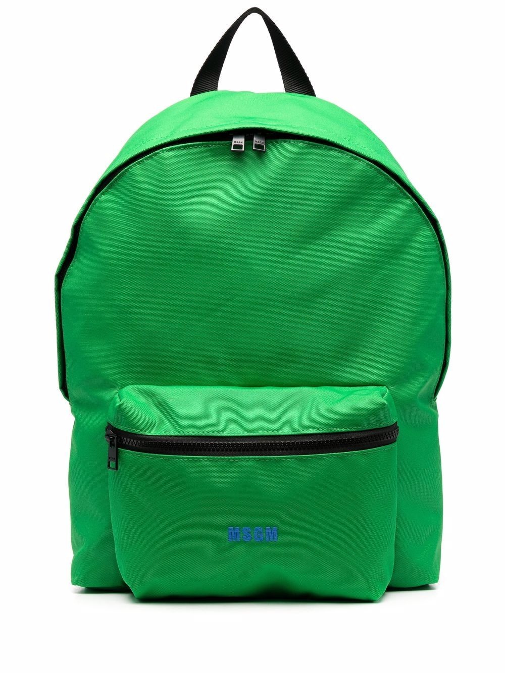 logo-print backpack - 1