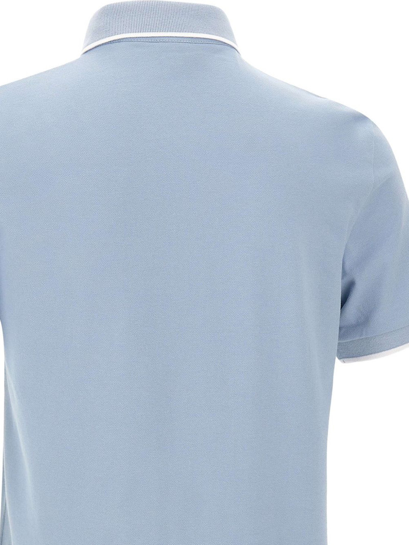 slim-fit polo shirt in stretch-cotton piqué 6