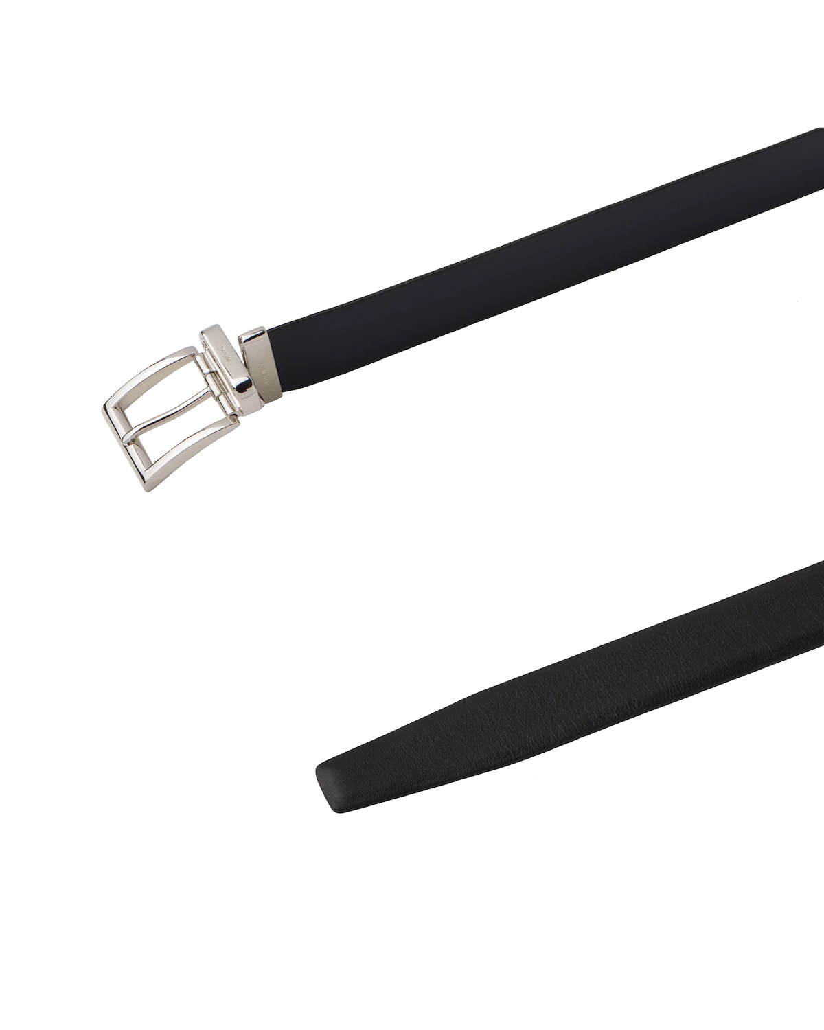 Reversible leather belt - 3