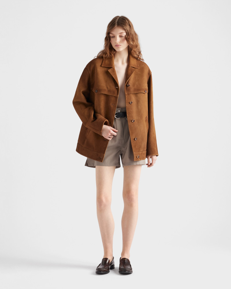 Prada Suede jacket outlook
