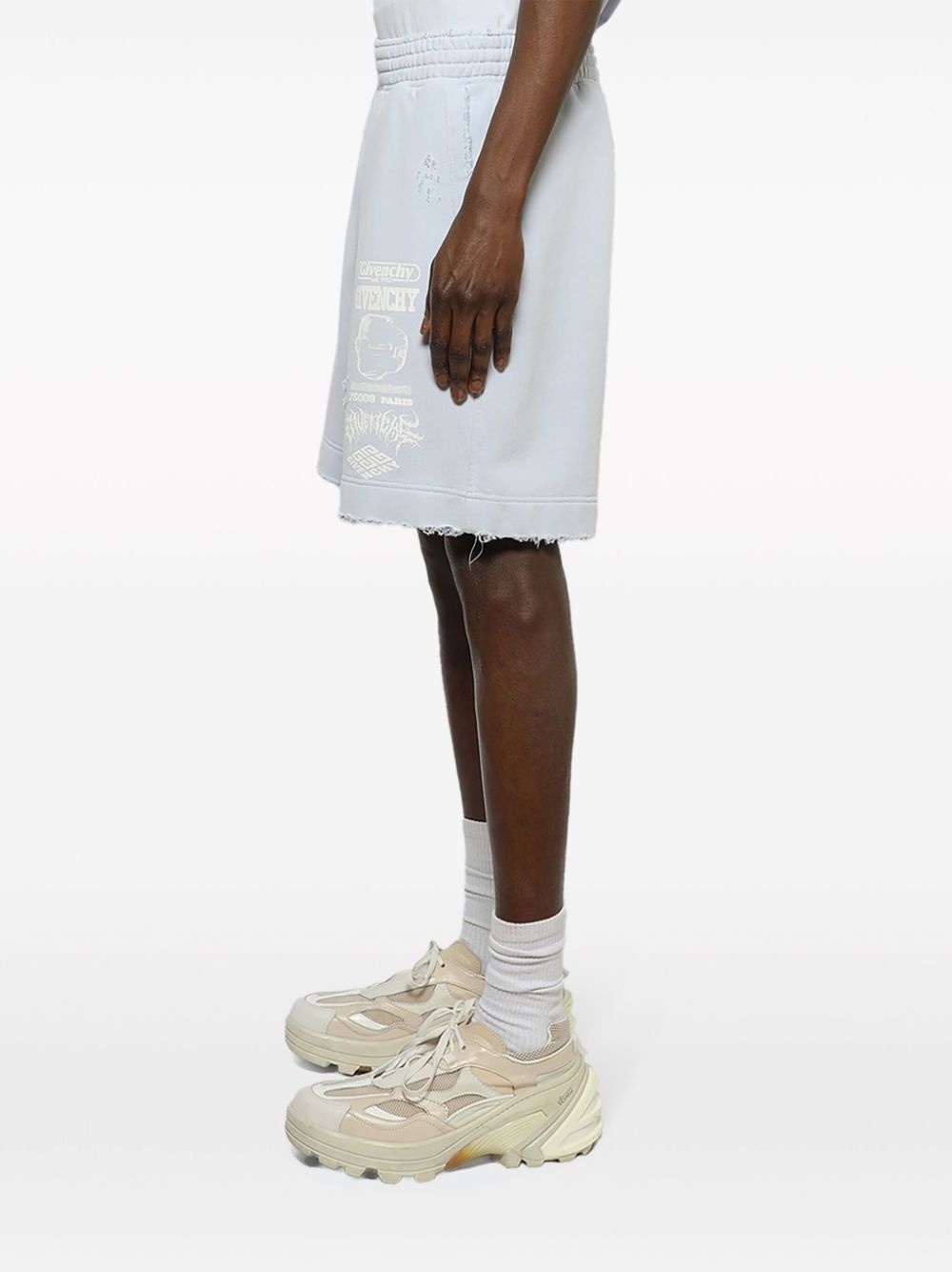 New Board cotton track shorts - 4