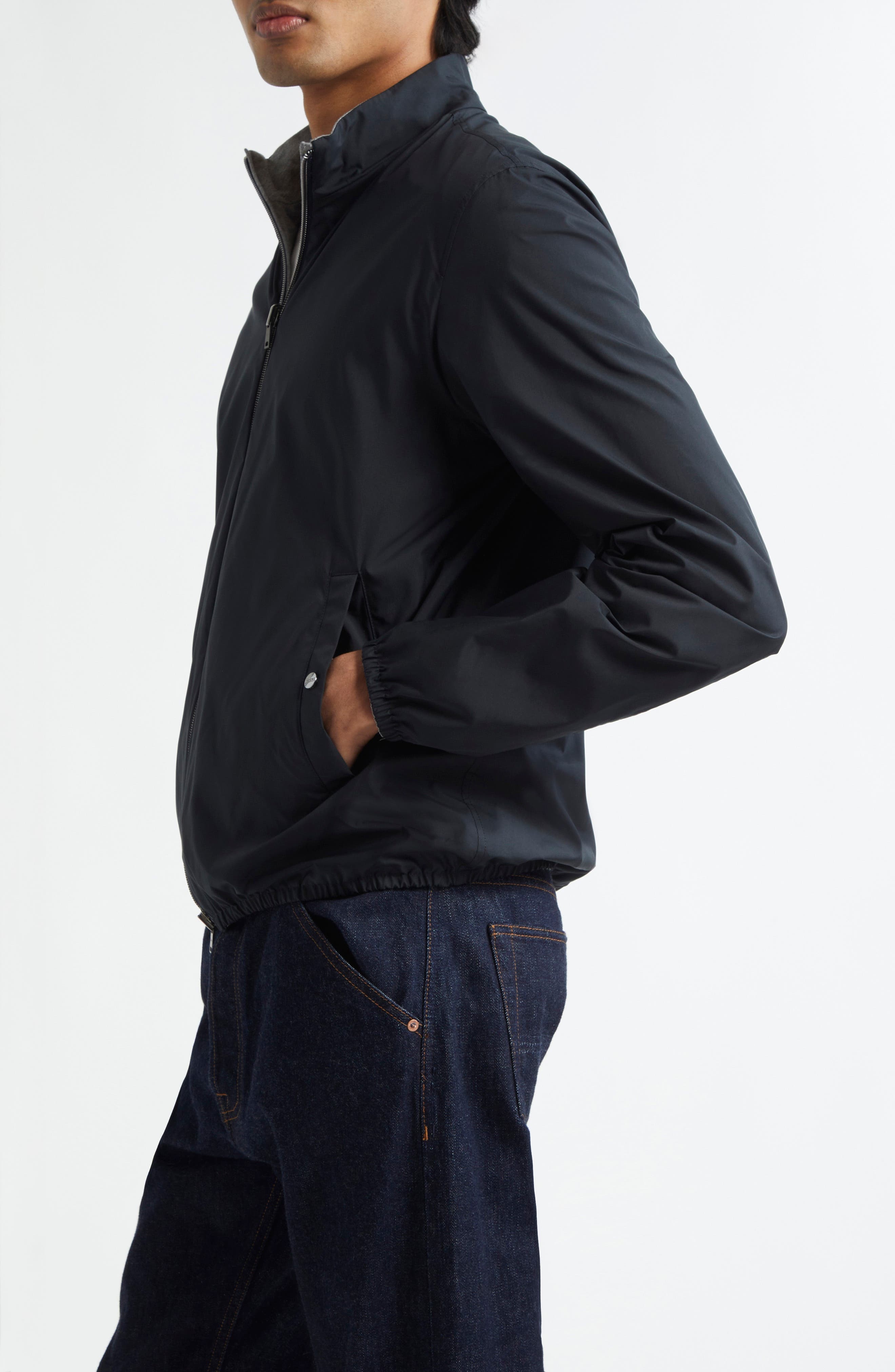 Herno Reversible Jacket in Blue at Nordstrom - 4