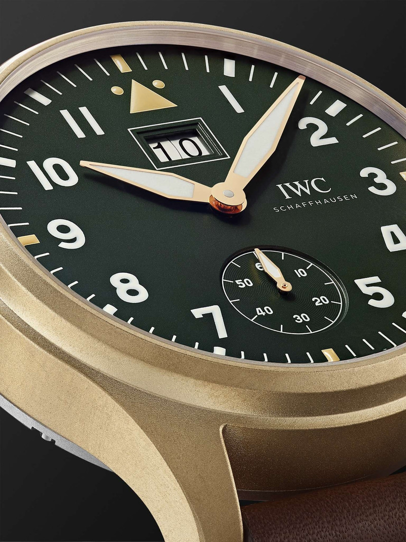 Big Pilot's Big Date Spitfire ‘Mission Accomplished’ Limited Edition Hand-Wound 46.2mm Bronze and Le 6