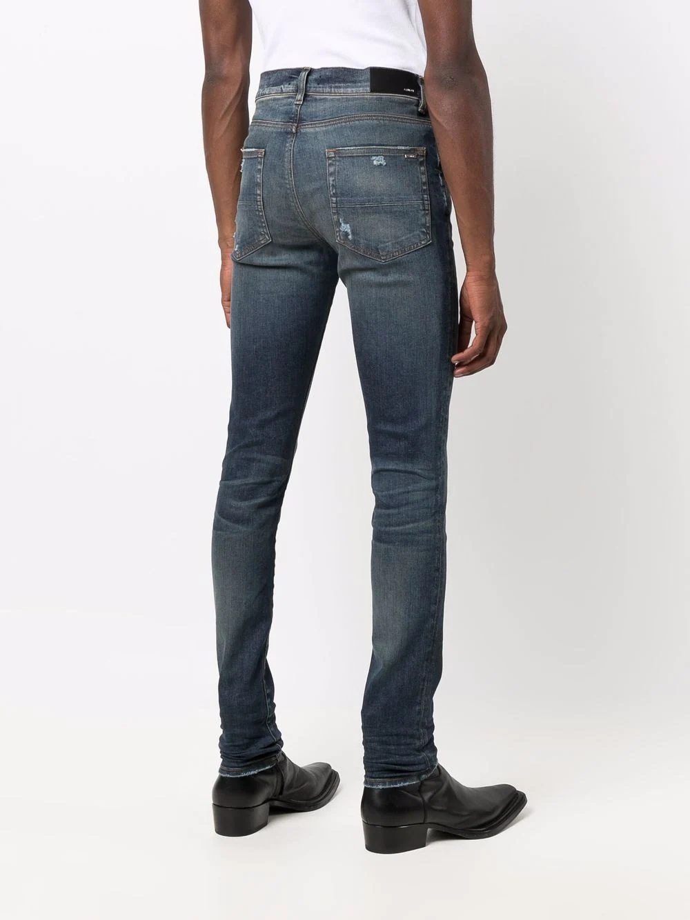 light-wash skinny jeans - 4